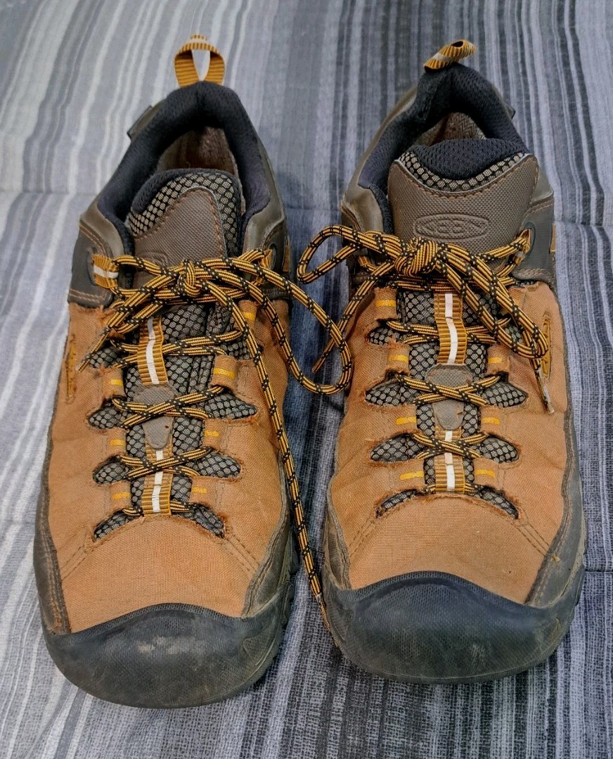 Scarpe da trekking basse KEEN Dry Targhee da uomo taglia 12 impermeabili 1017722 senza fumo casa