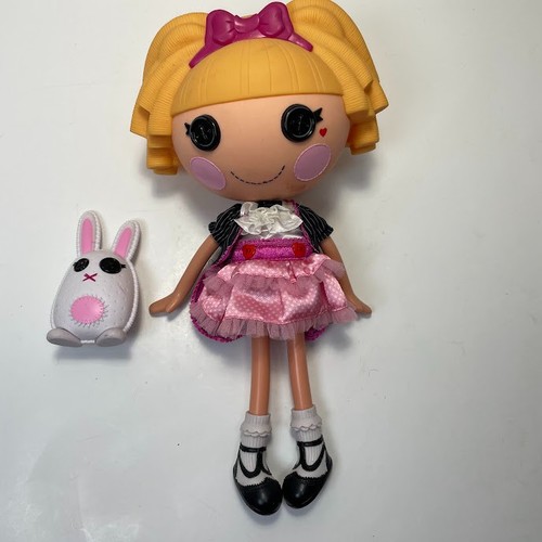 Lalaloopsy Misty Mysterious Full Size 12in 2009 Puppe mit Haustier Kaninchen