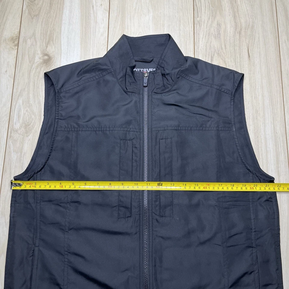 SCOTTeVEST Featherweight Vest Mens Size Medium Black Pockets Tactical Travel - Image 3 of 4