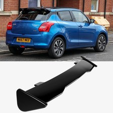 46 Rear Wing Roof Spoiler Trunk Wing Lip Gloss Black For Suzuki Swift Hatchback