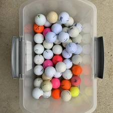 Lot of 47  Used Golf Balls Mixed Brands