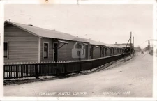 Gallup Auto Camp Route 66 New Mexico Roadside 1928 RPPC Photo Postcard COPY
