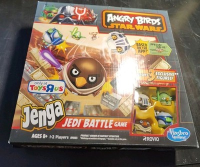 Angry Birds Star Wars Jenga Jedi Battle  Game New Sealed  Hasbro 2013 Rovio