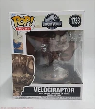 Funko POP! Super: Jurassic Park Velociraptor Fossil Figure SEE DETAILS