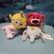 Set of 4 Disney 3.5" Tsum Tsum Plush NWT