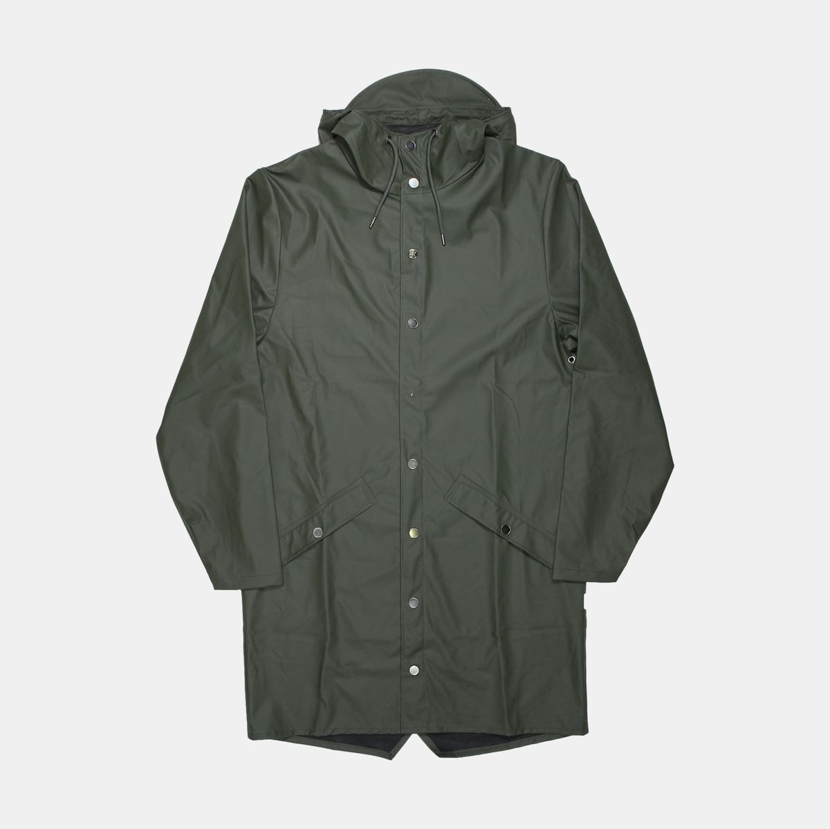 Rains Long Jacket / Size M / Long / Mens / Green / Polyester
