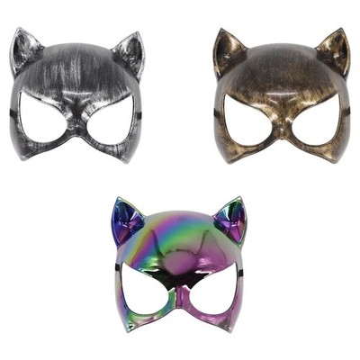 Katze Maske Zubehör Tier Cosplay Gesichtsmaske für Rolle Festival Party Gastgeschenk