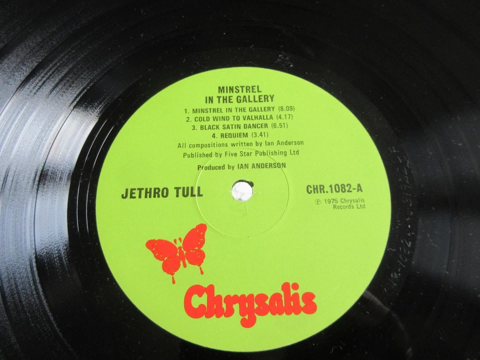 Jethro Tull - Minstrel In The Gallery 1st Press vinyl LP 1975 NEAR MINT VINYL - Image 3 of 4