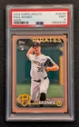 2024 Topps Update Paul Skenes Gold Parallel #'d/2024 #US100 Rookie RC PSA 9