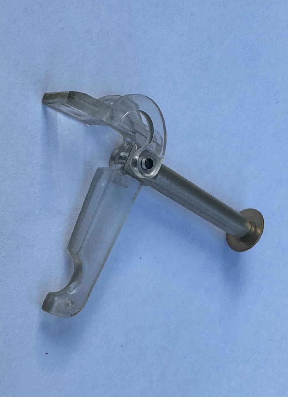 ORIGINAL DUAL CS-528 TURNTABLE TONE ARM REST DOCK & LOCK ULM SERIES GERMANY