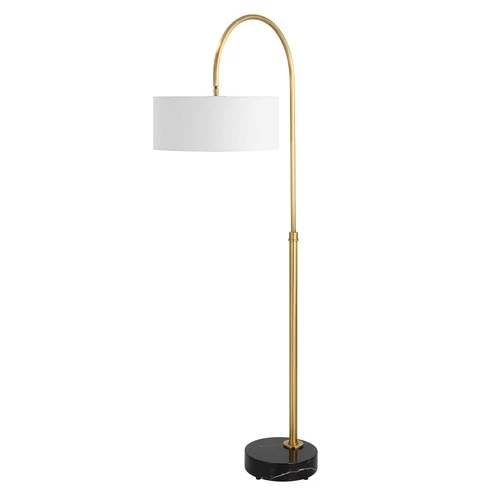 Uttermost 30136-1 Huxford 69" Tall Floor Lamp - Brass - Picture 5 of 7