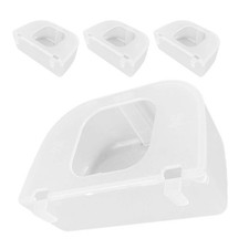 4 Pcs Chicken Water Cups Food Dispenser Bird Feeder Bowl Dishes for Cage
