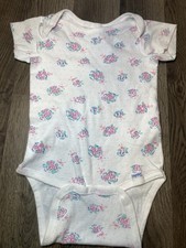 Vintage 90s Gerber Baby Bodysuit Baby Size XL 35-42 Pounds USA