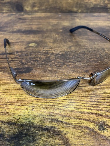 Occhiali da sole Ray Ban RB 3190 Flight 005/40 canna di fucile eleganti 58-18 - Foto 2 di 9