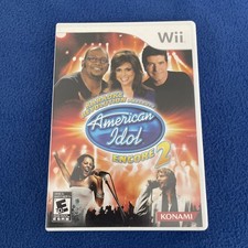 Karaoke Revolution Presents American Idol Encore 2 (Nintendo Wii) CIB