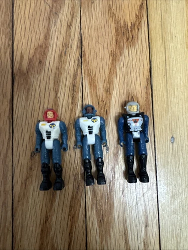 VTG Coleco 1986 Starcom LT Bob Rodgers Captain Rip Malone Sgt Ramor Figure Lot