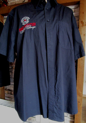 B. Herren Oberhemd  Kurz Arm  schwarz Uni Neuwertig Gr.  49/50  100% Baumwolle