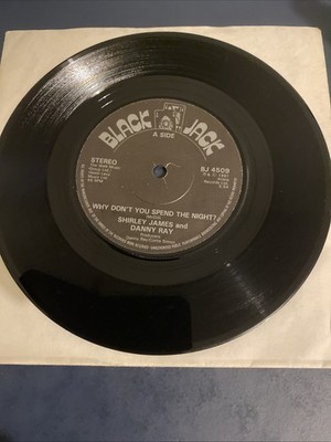 Shirley James And Danny Ray  - Why Don't You Spend The Night (7'')