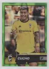 Cucho Hernandez Chrome 2023 Green Lava Refractor /99 #7