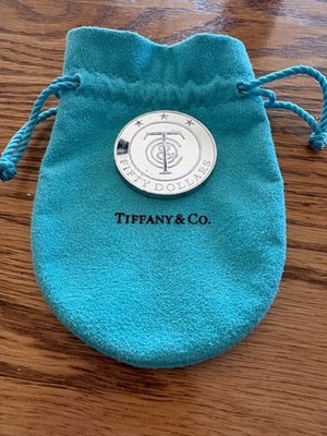 Tiffany & Co Rare Twenty Five Dollars .925 Sterling Silver Medal 27 Grams Rare