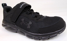 NEW Under Armour Assert Running Shoes Youth Kids Sneakers Size 2.0 Y, Black