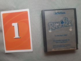 RAMPAGE for Atari 7800 - Choose 1 of 2 - Both tested & working well!