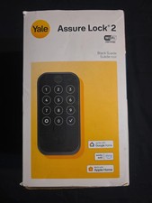 Yale Assure Lock 2 Touchscreen with Wi-Fi Lock - Black Suede YRD420-WF1-BSP 