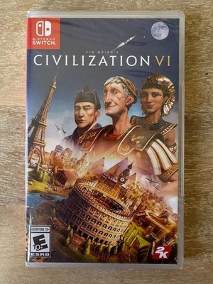 Sid Meier's Civilization VI 6 - Sealed New - Free Shipping!  Nintendo Switch
