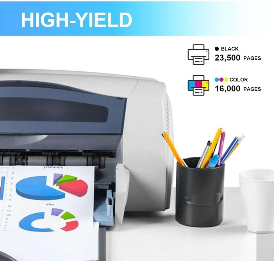 TONER for use in Ricoh SP C830DN, SP C831DN (CMYK, 4 cartridges) - Image 3 of 4