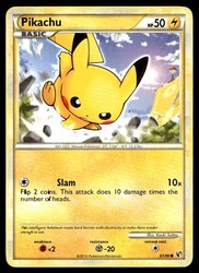 Pikachu 61/90 Undaunted Common