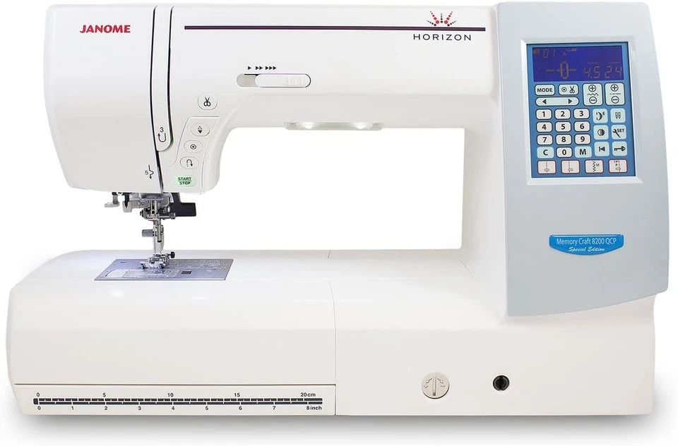 Janome 8200QCP Horizon Special Edition Quilting Sewing Machine Classroom Models - Image 2 of 4