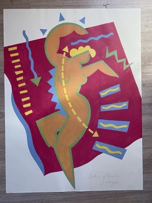 Lithographie Signée Street Art - Photo 1/3