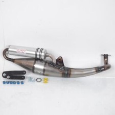 Pot d échappement Leovince pour Scooter MBK 50 Nitro 2004 à 2012 TT Hand Made /