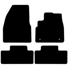 FITS RENAULT MEGANE e-TECH 2022 & ONWARDS TAILORED BLACK CAR FLOOR MATS SET