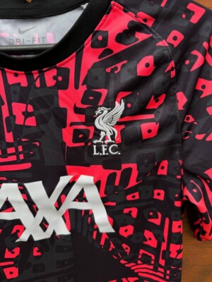 LIVERPOOL 2020/2021 TRAINING FOOTBALL PRE MATCH SHIRT JERSEY