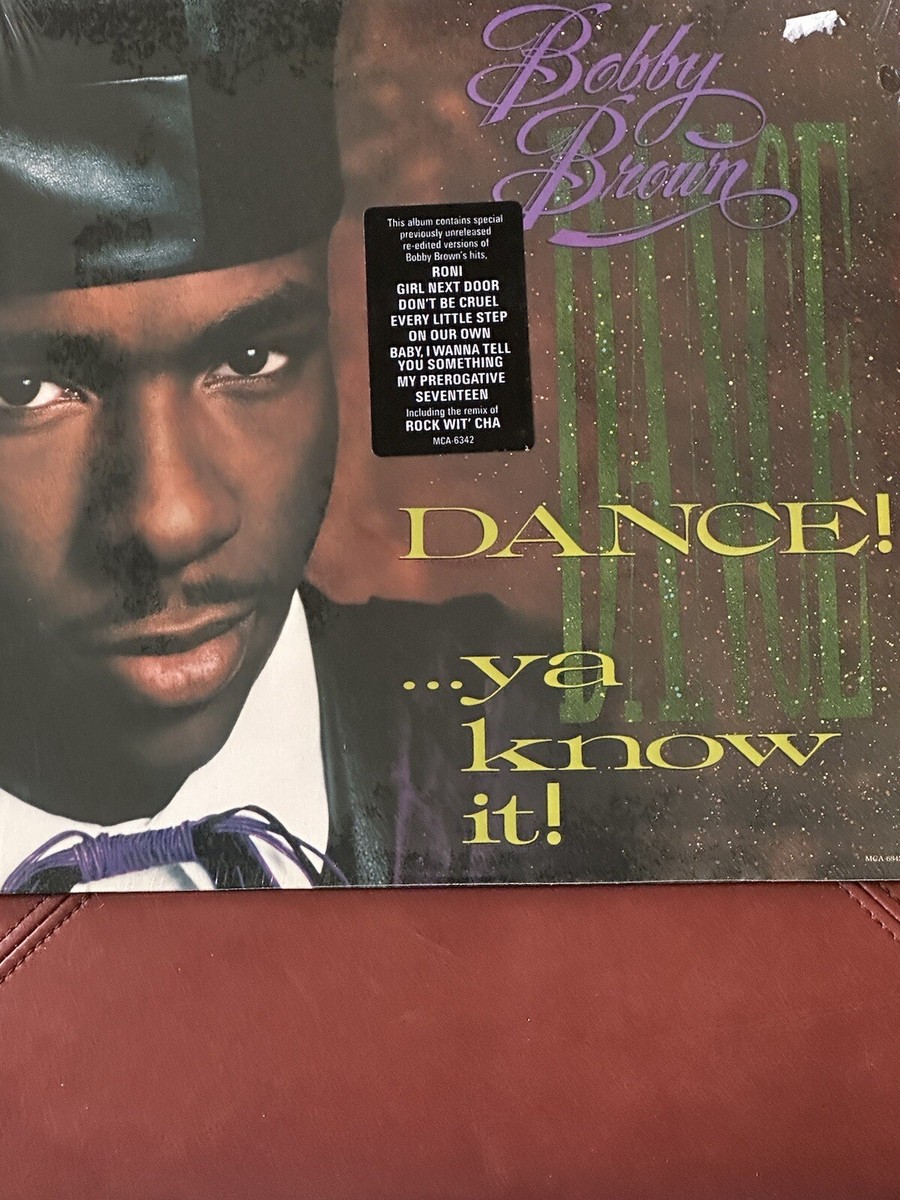 BOBBY BROWN - DANCE!…YA KNOW IT! 1989 US SEALED VINYL/LP CERTIFIED