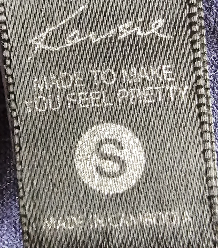 Camisa Top Blusa Kensie Mujer Talla S Pequeña Azul Gris Blanco Rosa Búho Foto 3 de 4