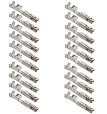 [20x] Female Molex Crimp Terminals, Harley BLACK Waterproof, MX150