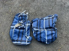 NWT Pessoa Bag Set: Tall Boots, saddle cover Bundle Blueberry