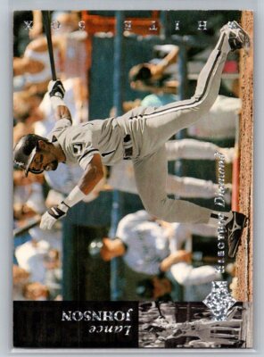  1994 Upper Deck Baseball Electric Diamond #118 Lance Johnson - White Sox 