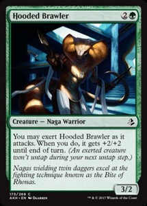 Hooded Brawler x4 - Amonkhet - NM-Mint, English - Amonkhet