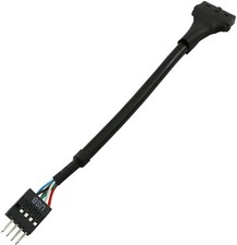 2PCS USB 3.0 20 Pin Female to USB 2.0 9 Pin Male Adapter Converter Motherboard