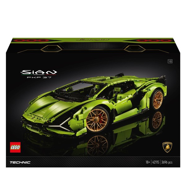 Lego® Technic (42115) - Lamborghini SiáN Sian Fkp 37 Sportwagen Modell Neu & Ovp-image