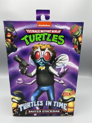 Neca Teenage Mutant Ninja Turtles Baxter Stockman Turtles in Time Ovp