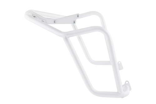 HONDA XL 750V TRANSALP 750 ENGINE CRASH BARS BAR GUARD SET SIDE PROTECTOR white - Zdjęcie 3 z 10