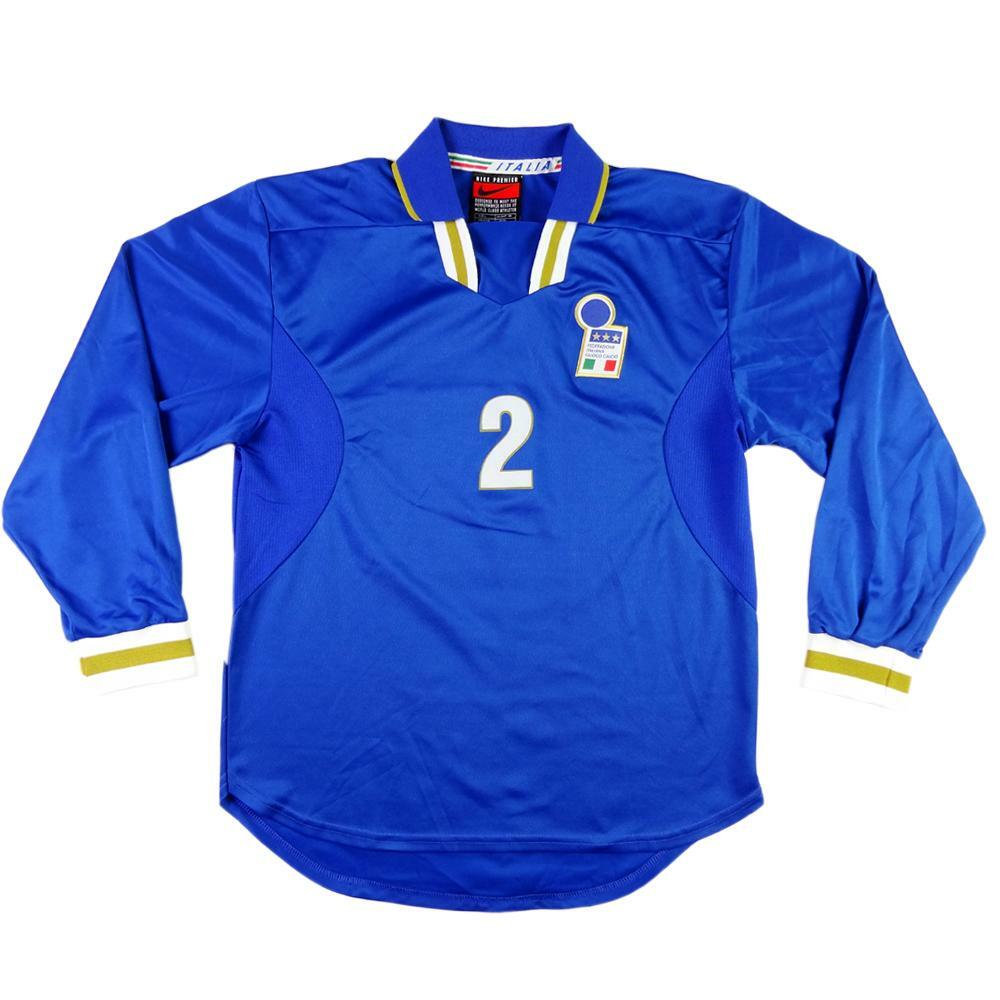 Maillot Italie Nike 1996 - Player Issue Moyen #6 Charbon - Taille XL - Occasion