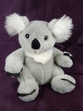 Build A Bear Plush Kuddly Koala Grey Retired 2000 EUC 10"