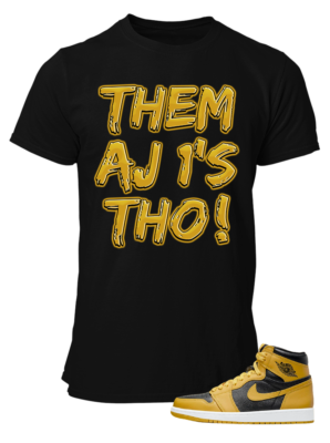 air jordan 1 pollen shirt