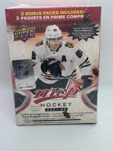 2021-22 Upper Deck MVP Hockey EXCLUSIVE  Blaster Box Factory Sealed