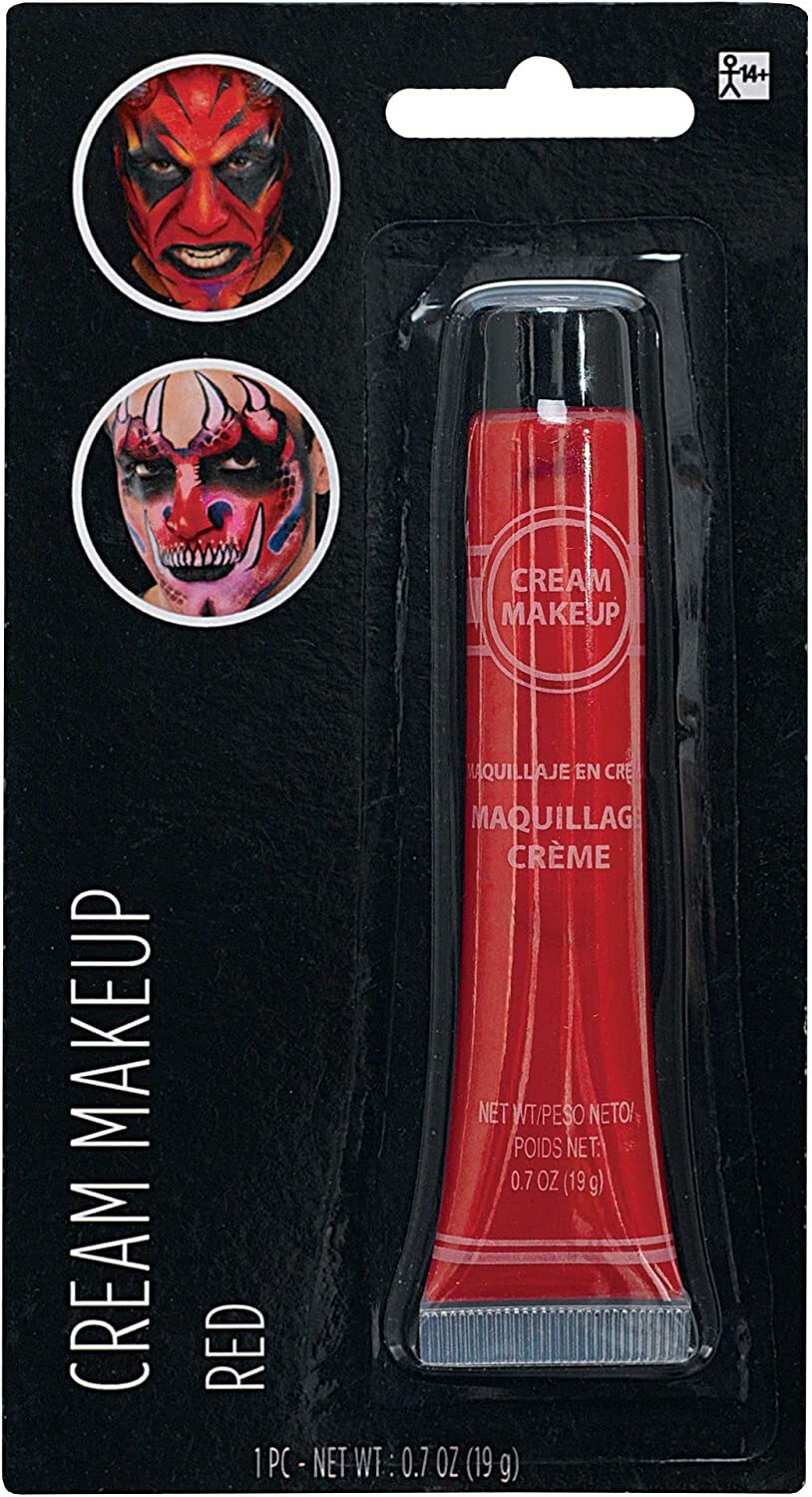 Red Cream Face Paint Make Up -Halloween Accessories